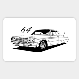 64 impala Magnet